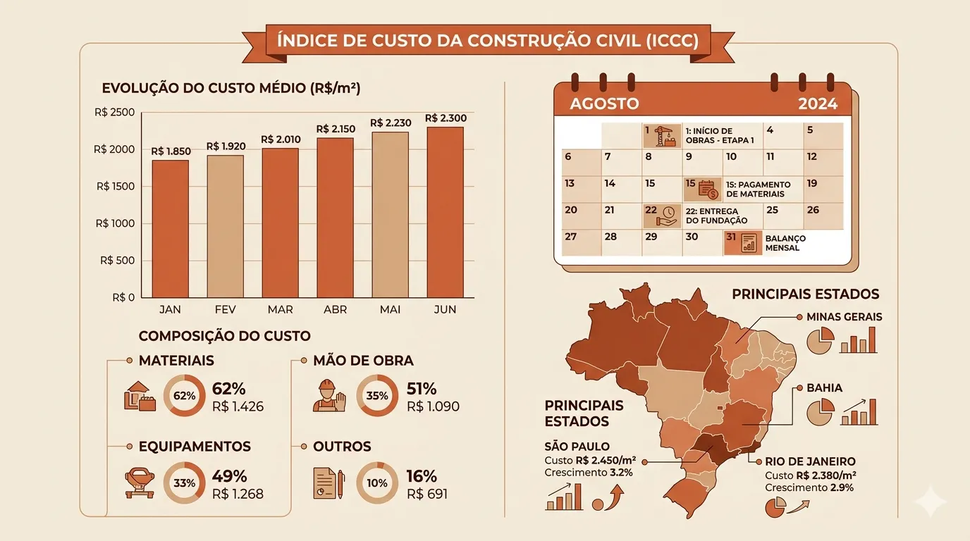 O que é o CUB e como ele afeta o custo da sua obra